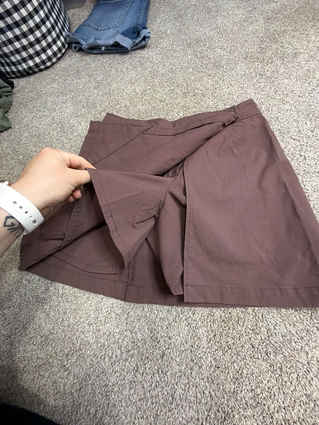 Athleta Size 2 Brown Skort 5