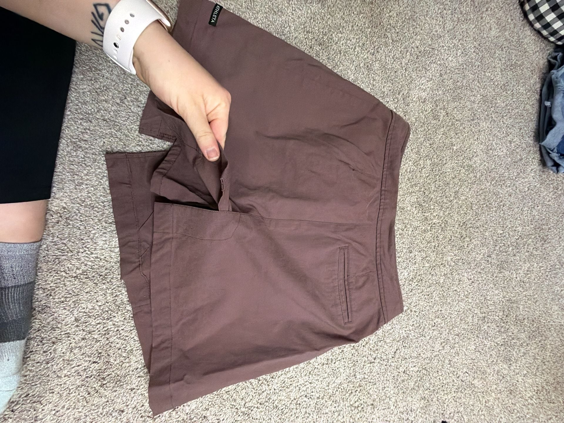 Athleta Size 2 Brown Skort 9