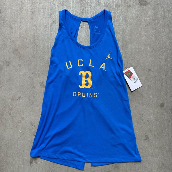 Jordan Brand UCLA Bruins Women's Royal Blue Dri-FIT Open Back Tank Top