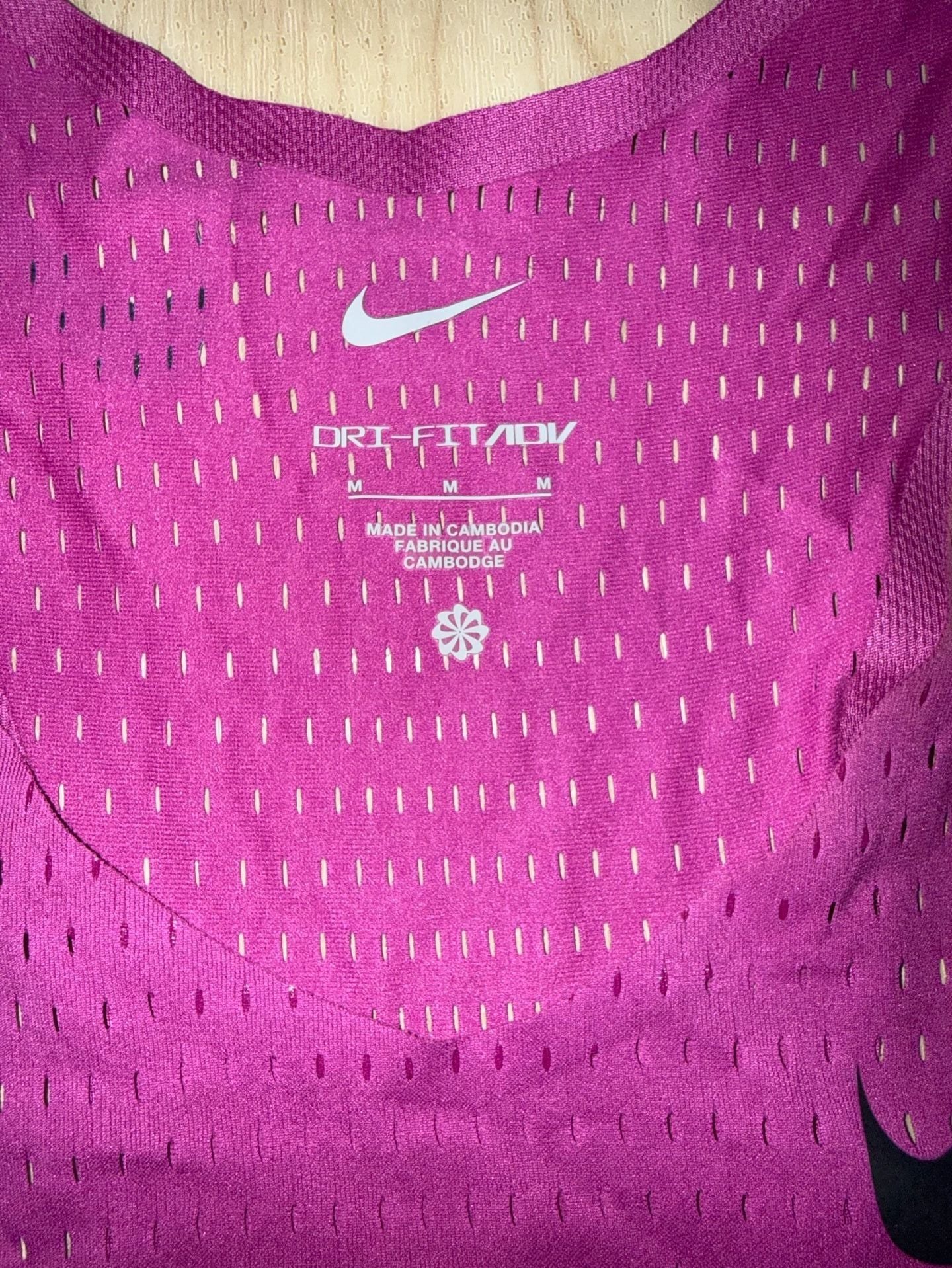Nike Dri-FIT ADV Running Singlet Tank Top Purple Size M 4