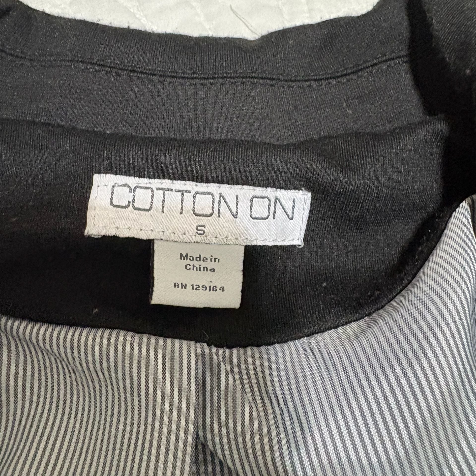 Cotton On Women's Black Single Button Blazer C80JL 4