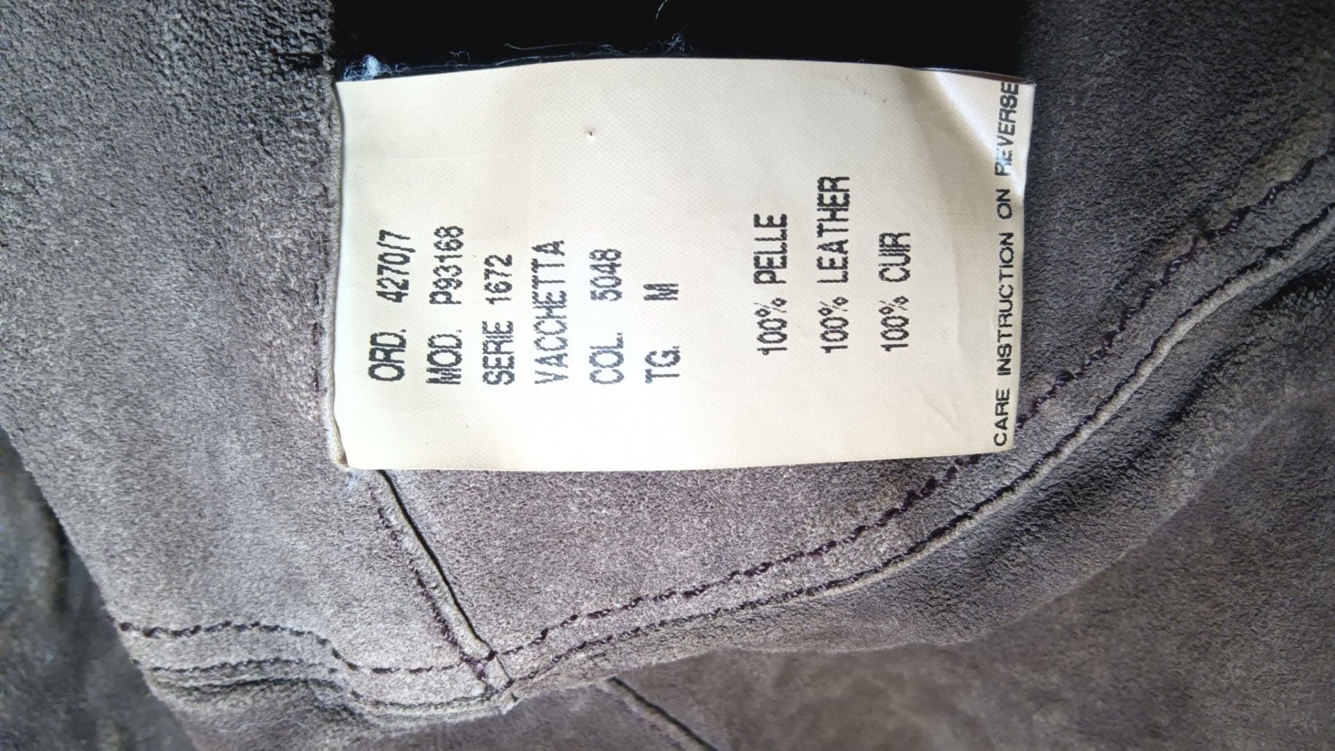 Santacroce Firenze Women's Italian Leather Ruffle Jacket Size M 7