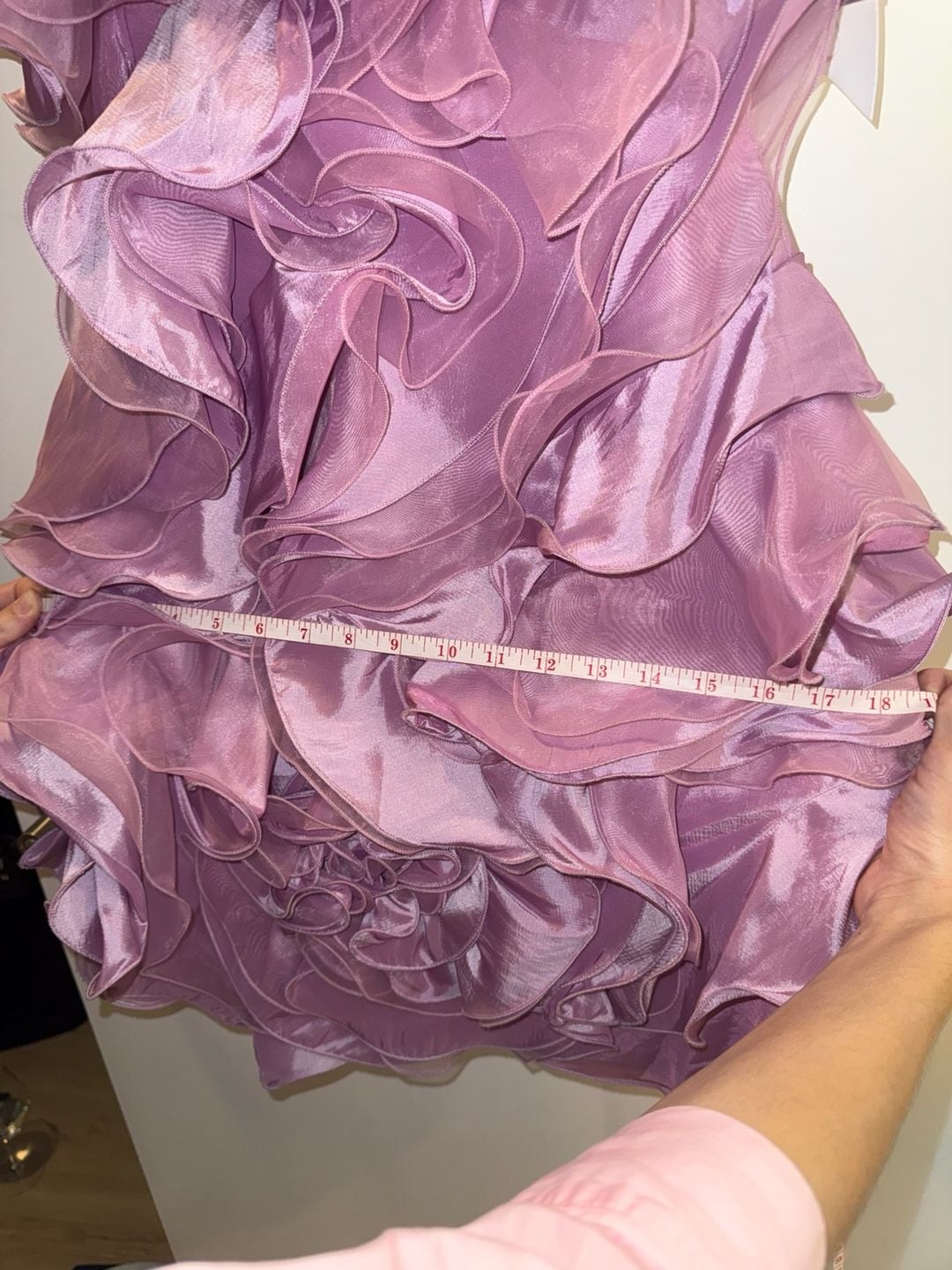 Colors Dress Style 0483 Strapless Ruffle Mini Dress Size 4 8