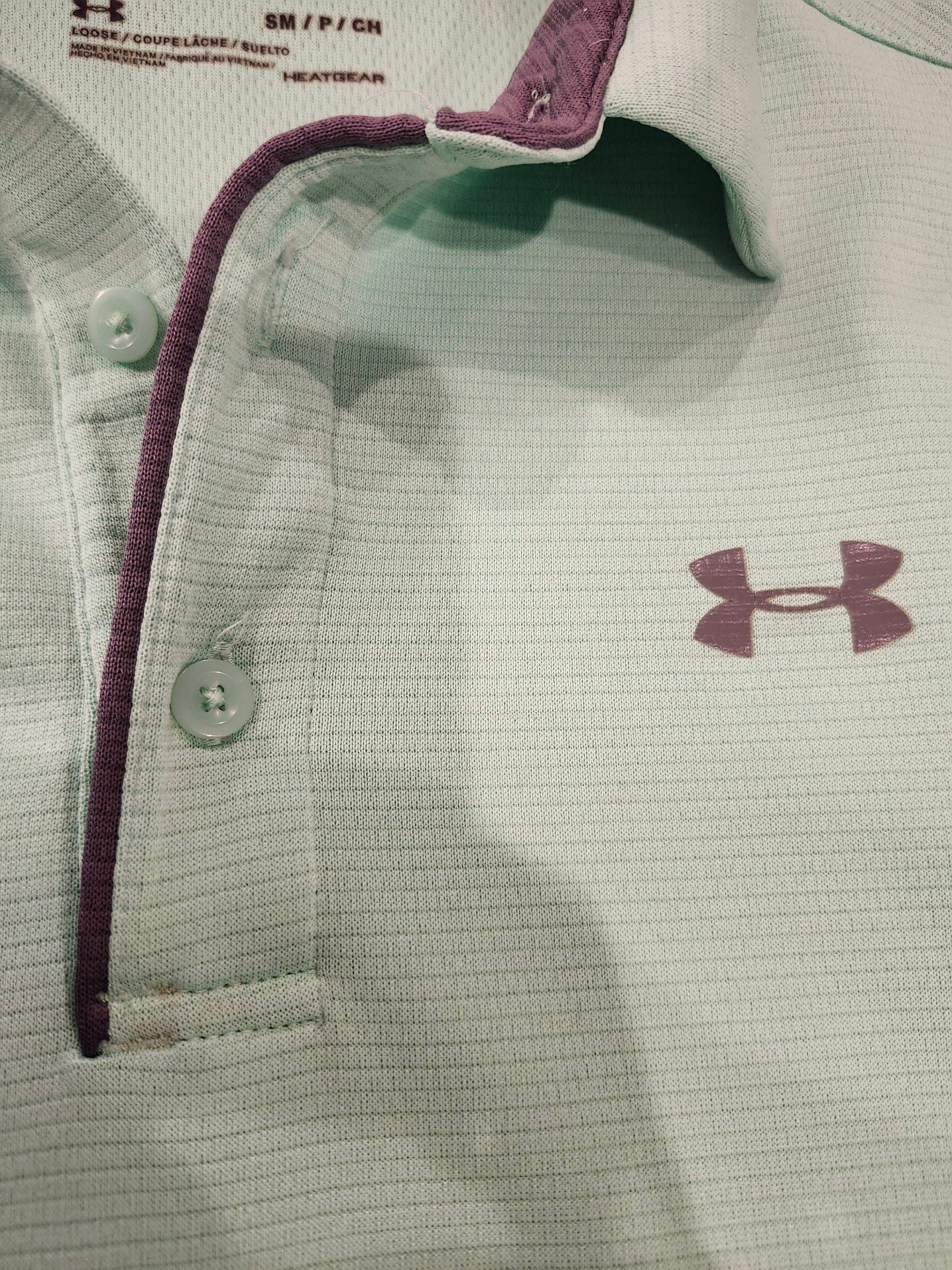 Under Armour HeatGear Polo Shirt Size Small 5