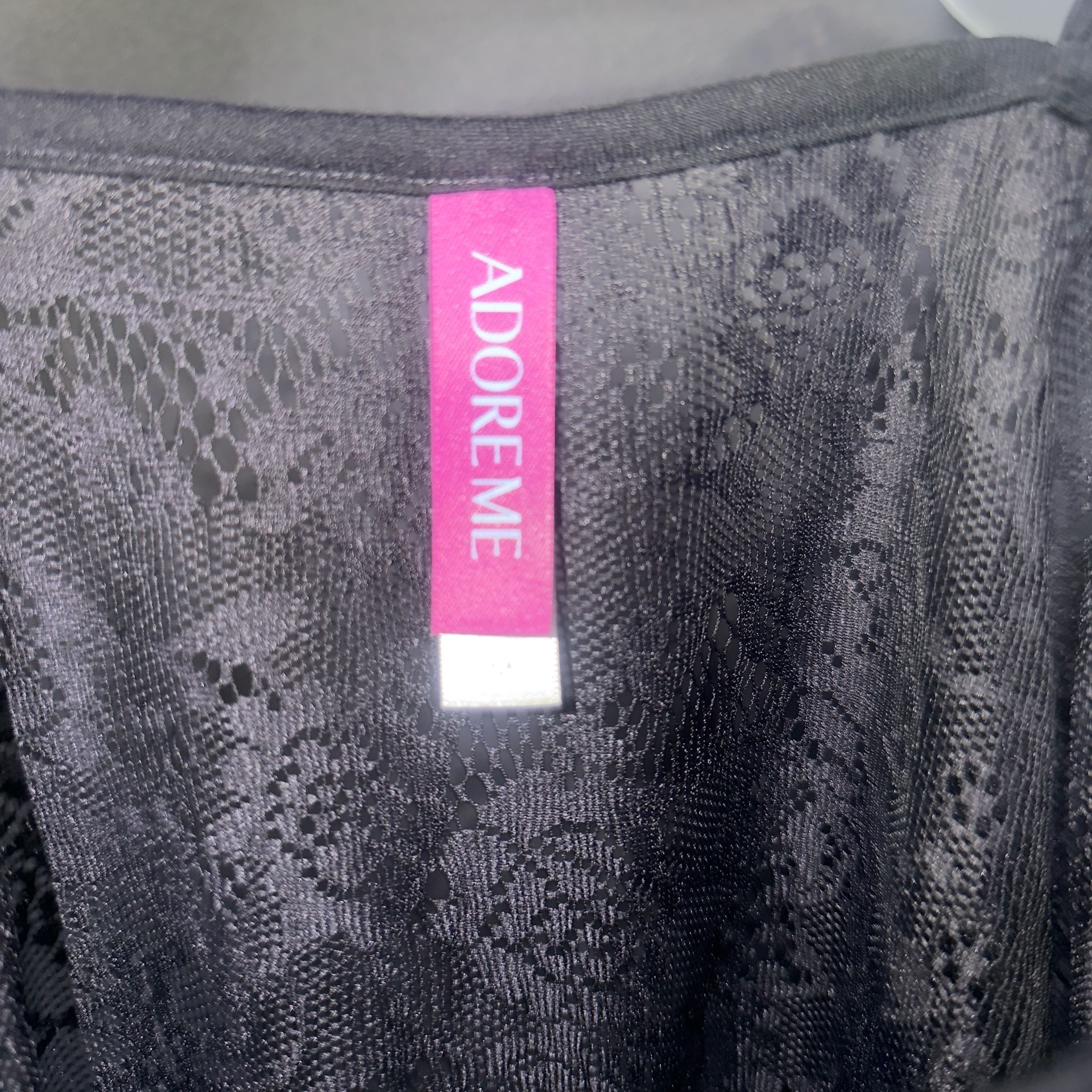 Adore Me Black Lace Camisole Size M 3