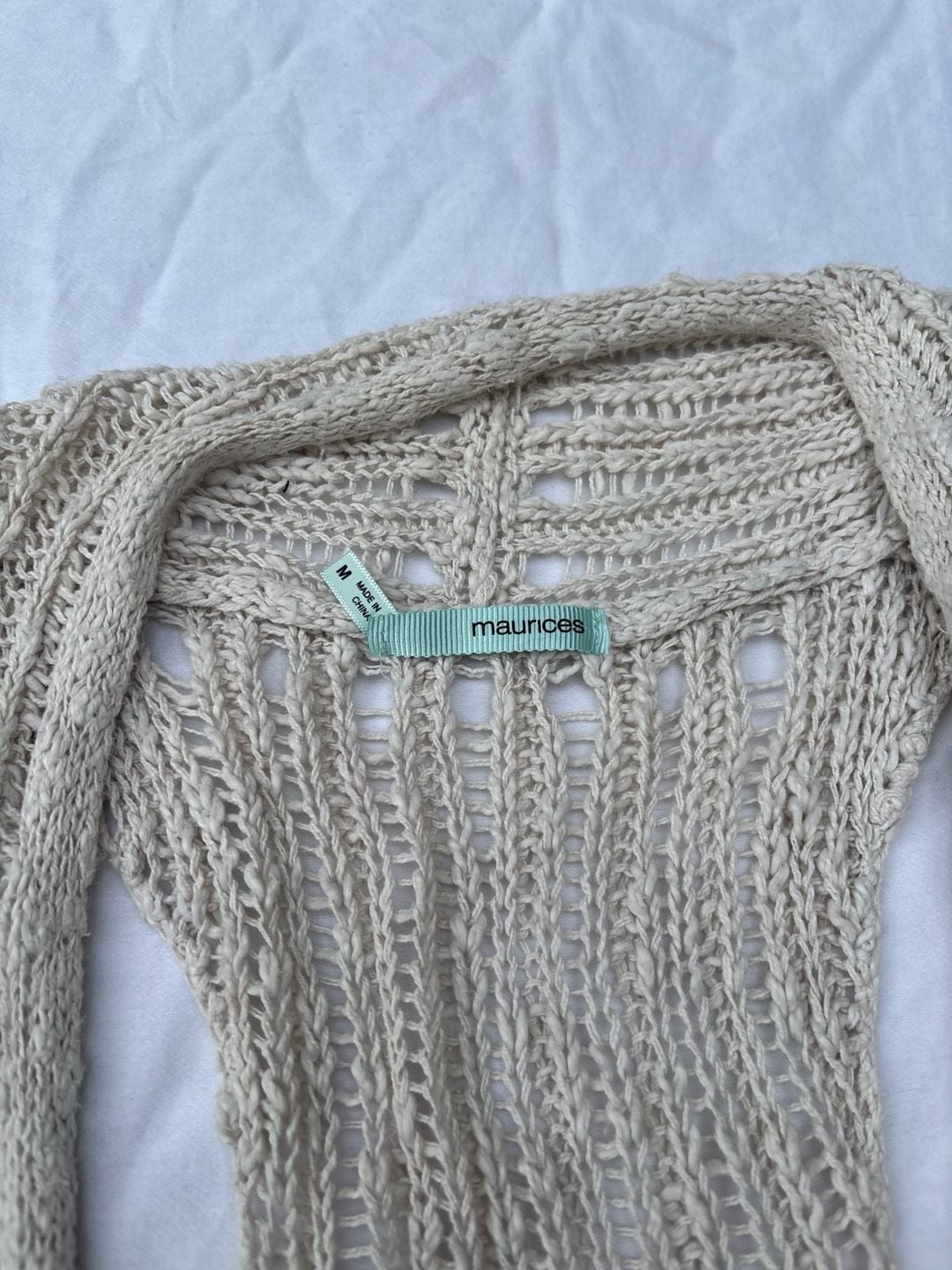 Maurices Sleeveless Open Front Knit Duster Vest 4