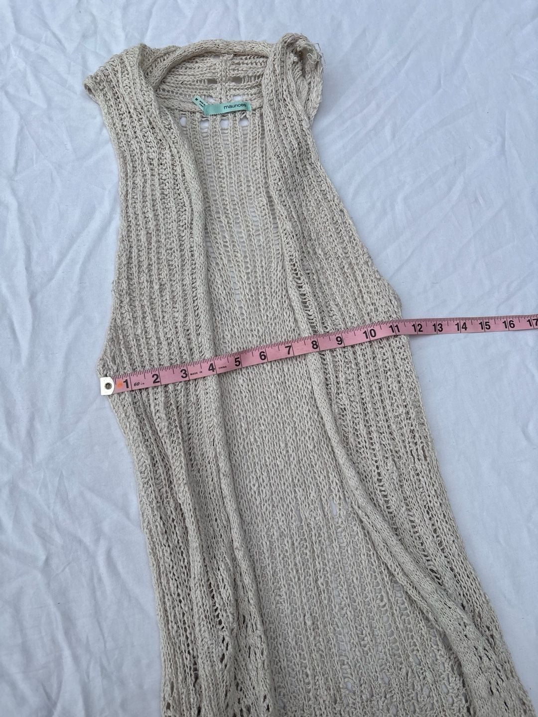 Maurices Sleeveless Open Front Knit Duster Vest 5