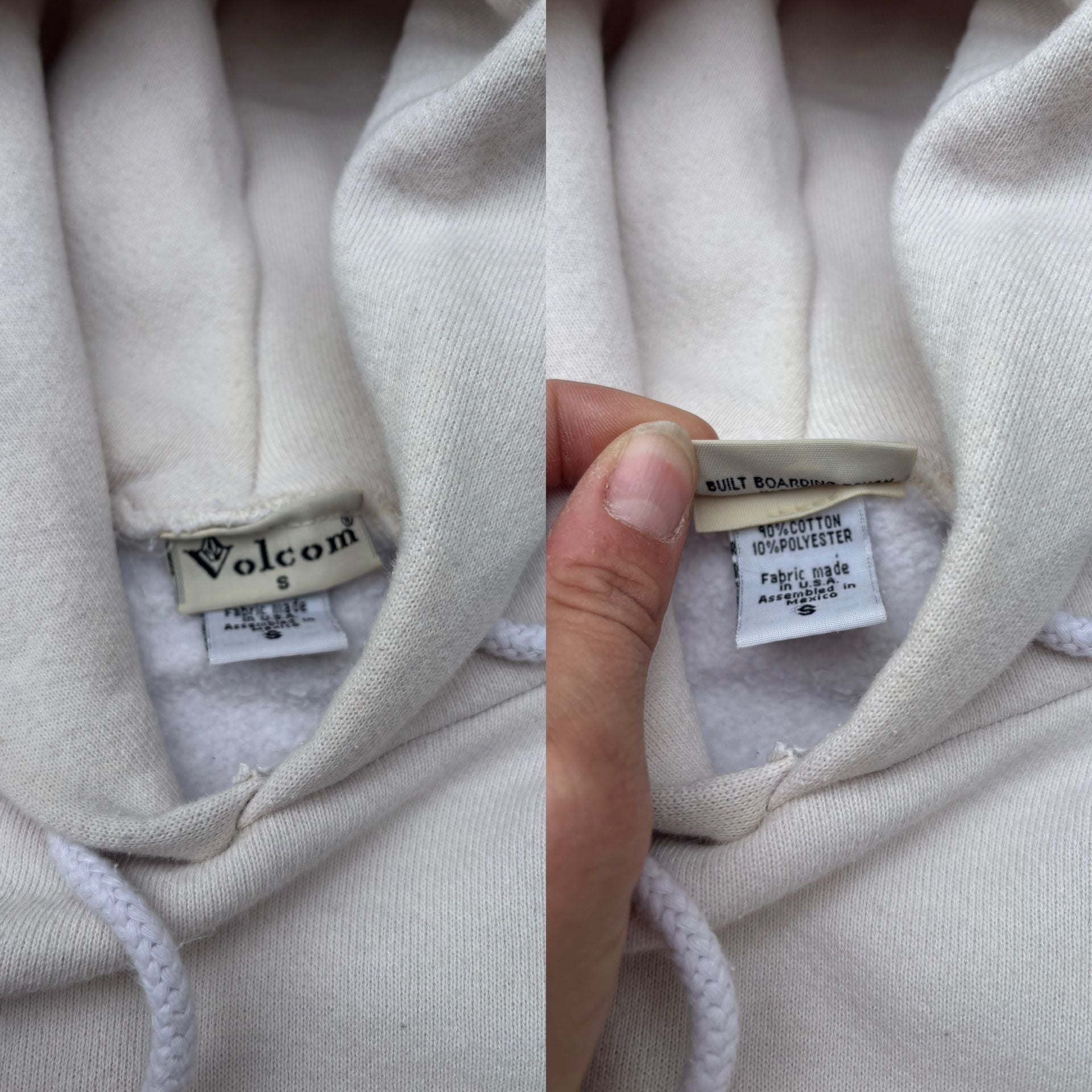 Vintage Volcom Embroidered Logo Hoodie 4