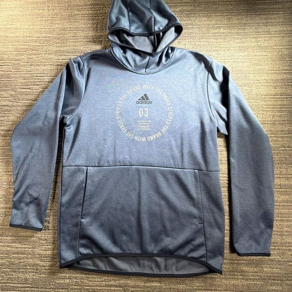 Adidas Climawarm The Brand With The Three Stripes Hoodie Size L