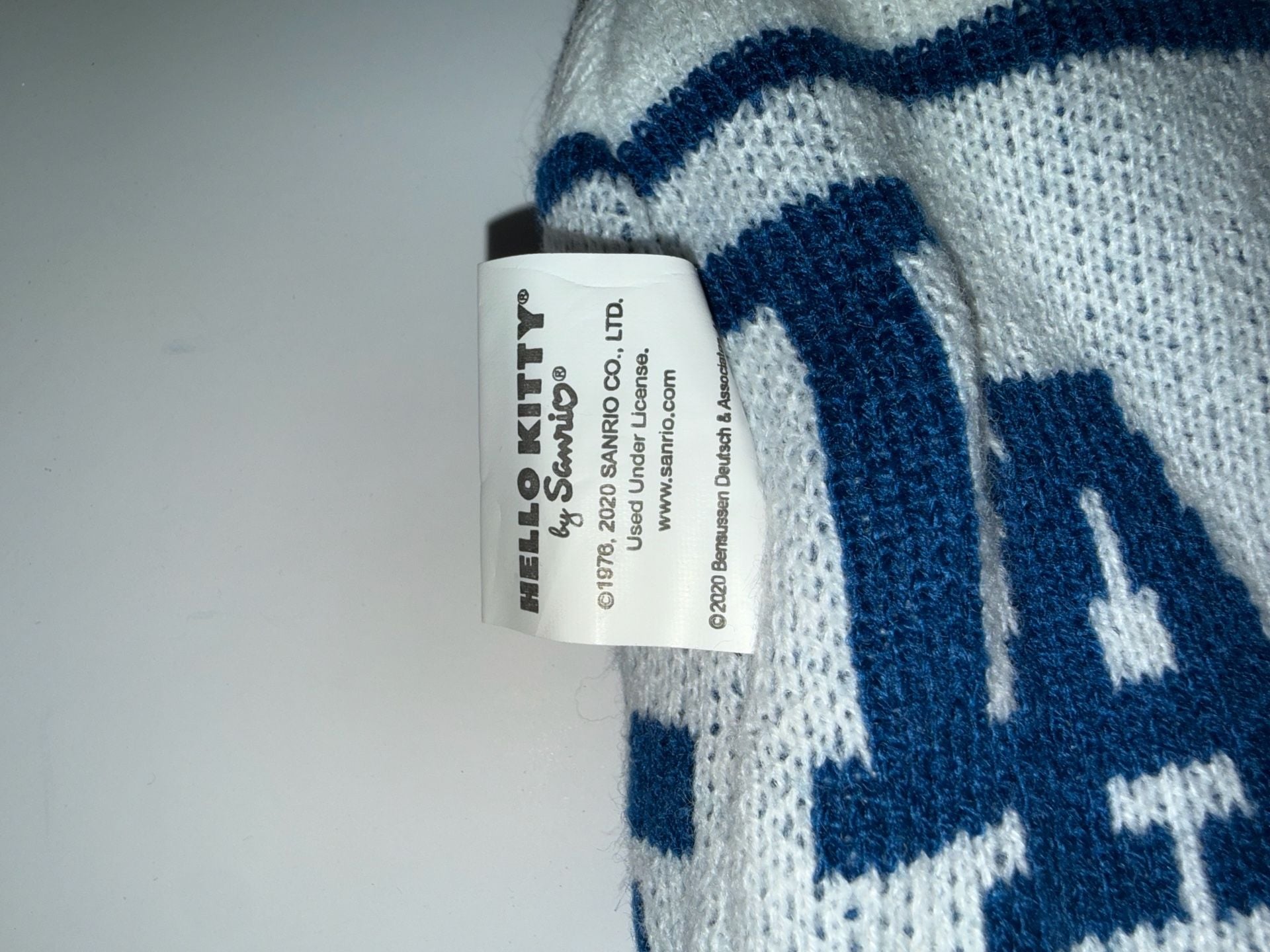 Hello Kitty Los Angeles Dodgers MLB Knit Beanie Hat 7