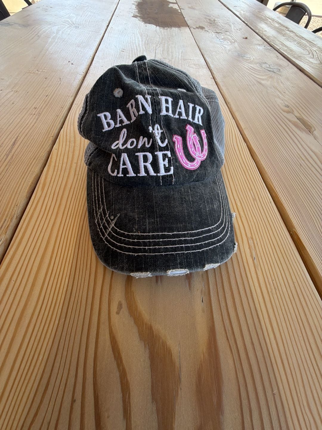 Barn Hair Don't Care Trucker Hat 2