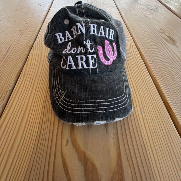 Barn Hair Don't Care Trucker Hat