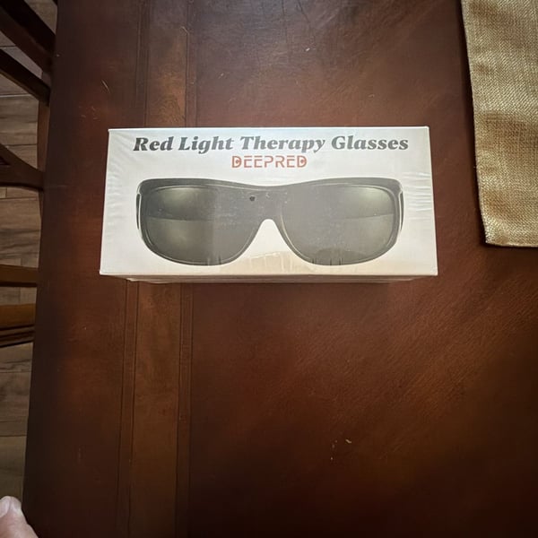 DEEPRED Red Light Therapy Glasses Eye Protection