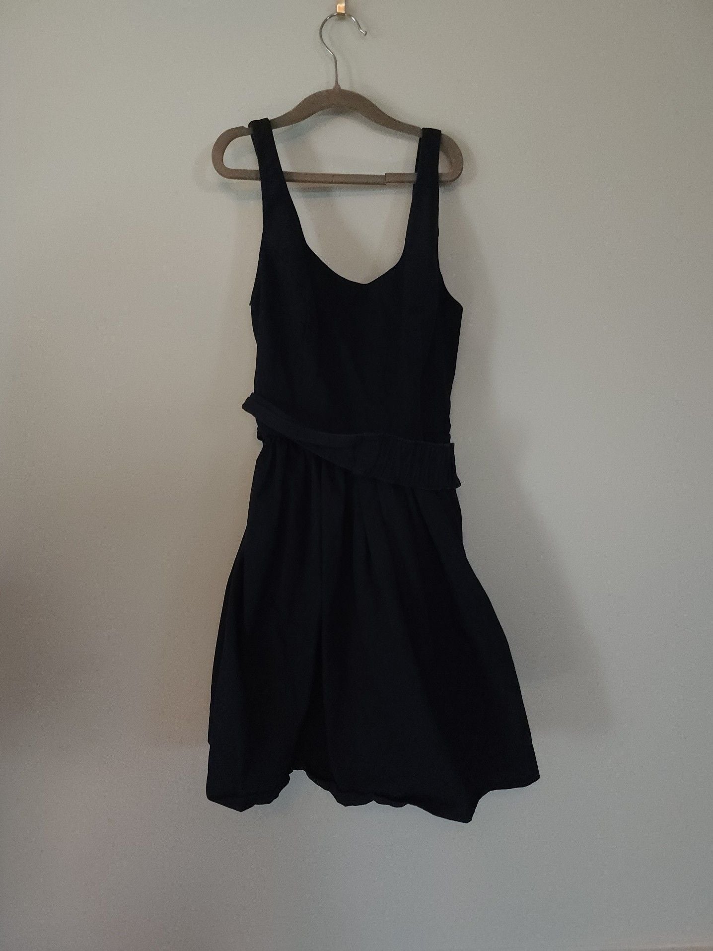 Preppy Classicstyle Abercrombie & Fitch Navy Sleeveless Dress 2