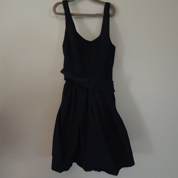 Preppy Classicstyle Abercrombie & Fitch Navy Sleeveless Dress