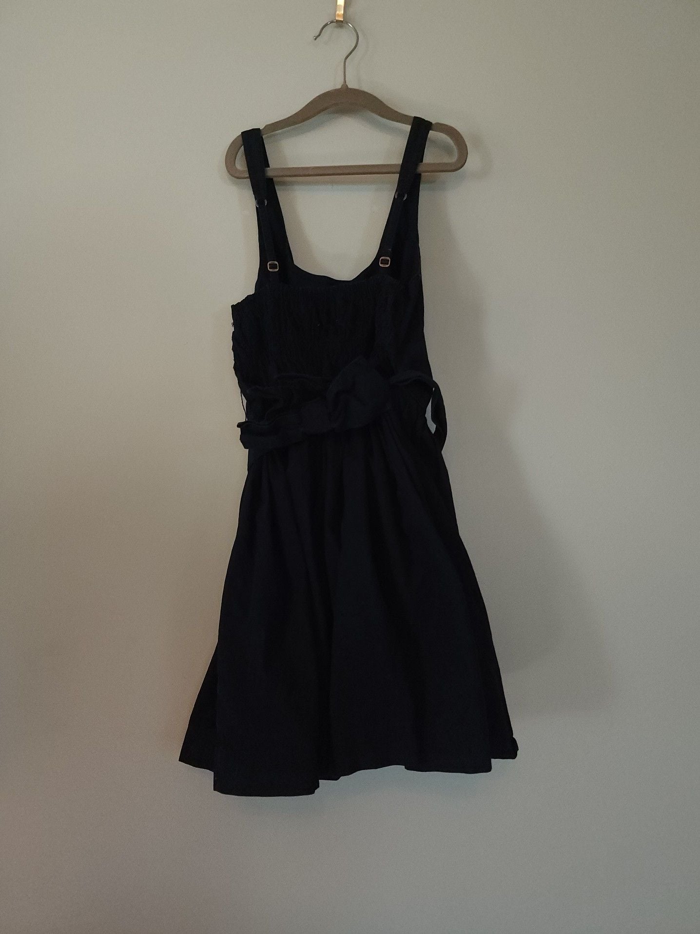 Preppy Classicstyle Abercrombie & Fitch Navy Sleeveless Dress 4