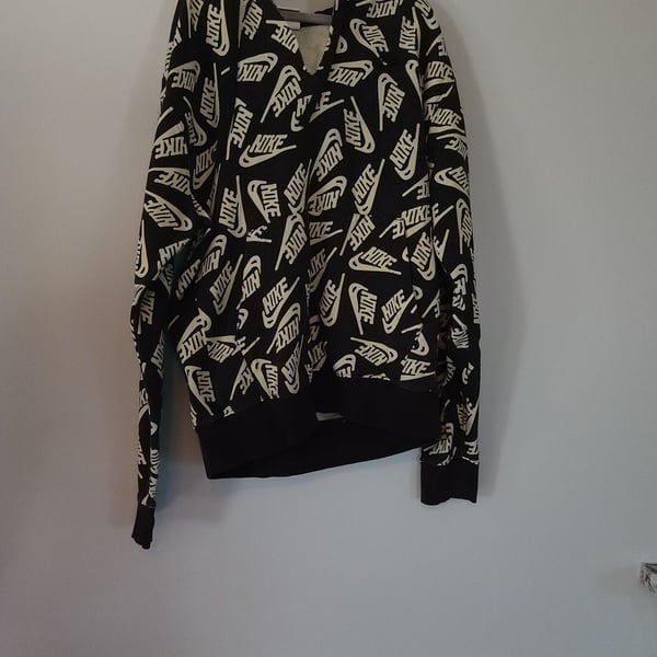 Athleisure y2k Nike Mens Hoodie Sweatshirt Long Sleeve 