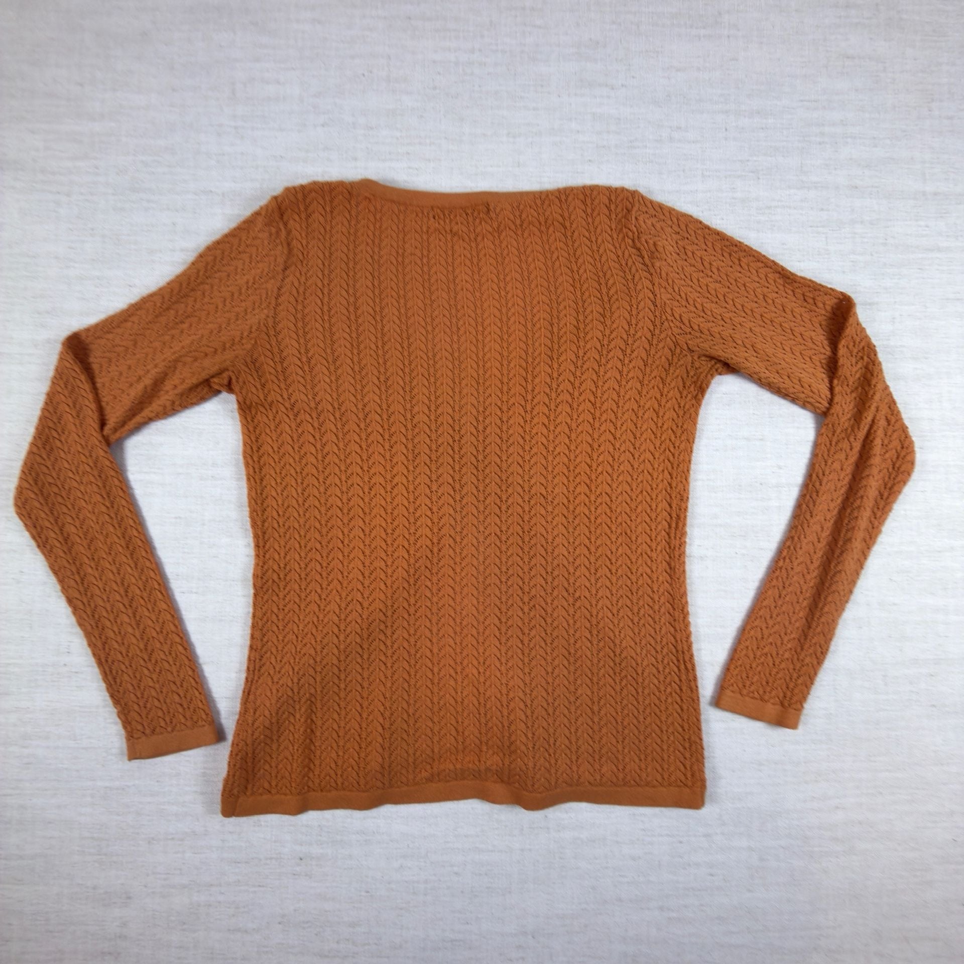 Banana Republic Silk Blend Pointelle Cardigan Sweater XS 7