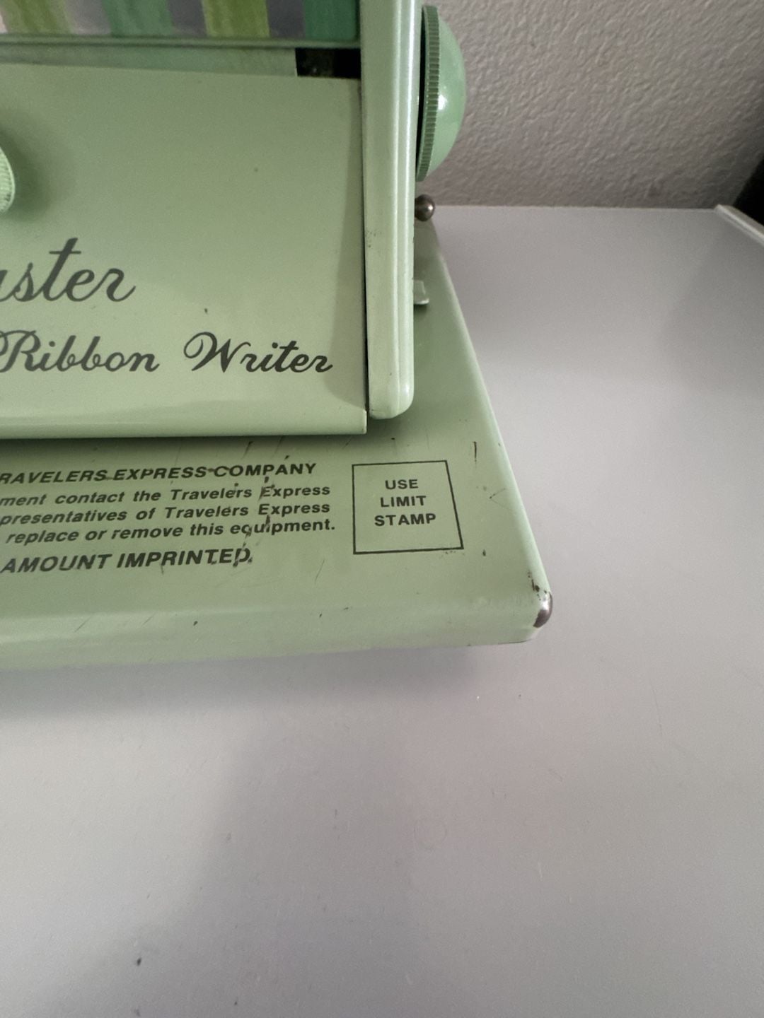 Vintage Paymaster Ribbon Writer Check Protector Machine 8