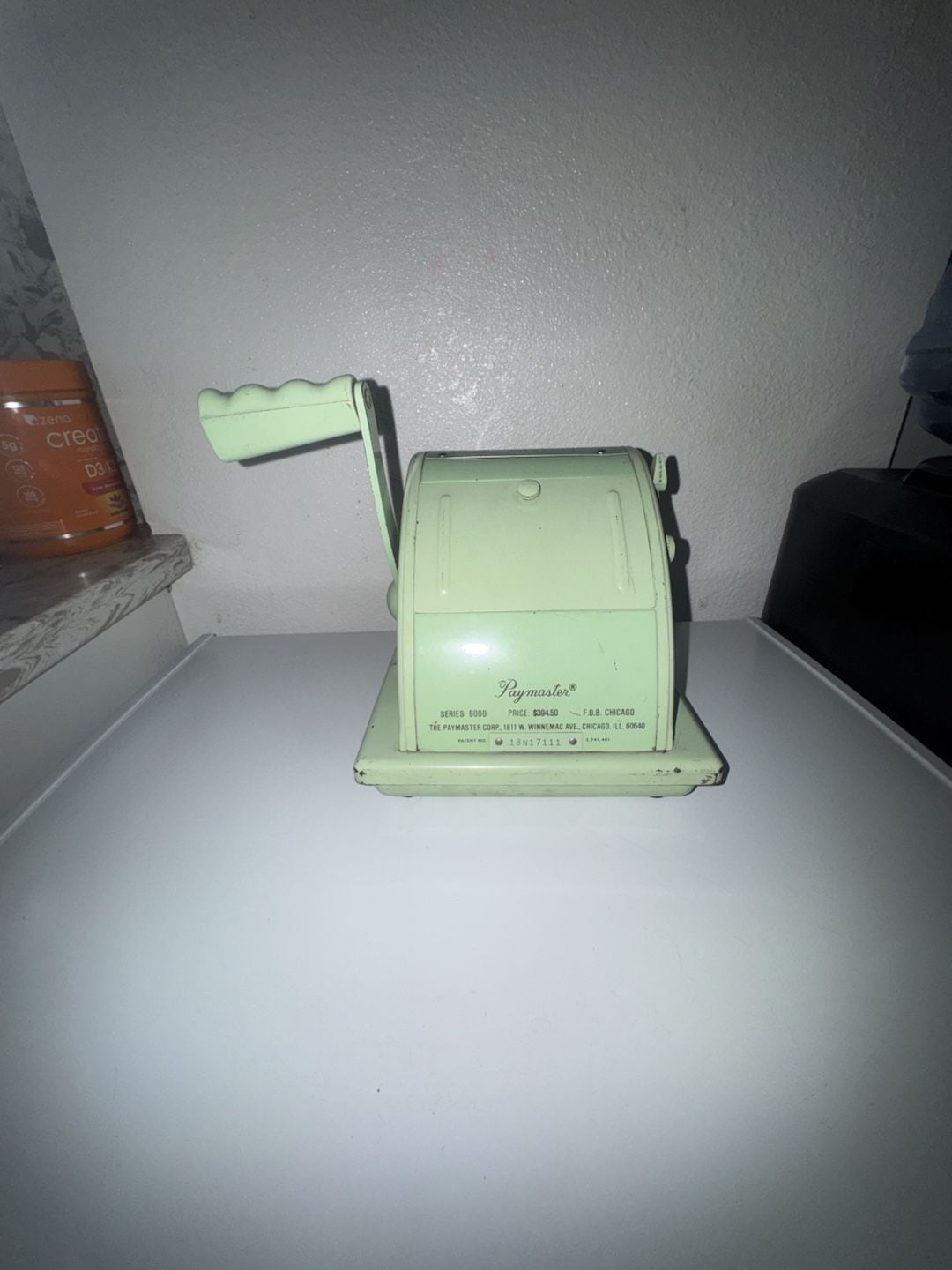 Vintage Paymaster Ribbon Writer Check Protector Machine 13