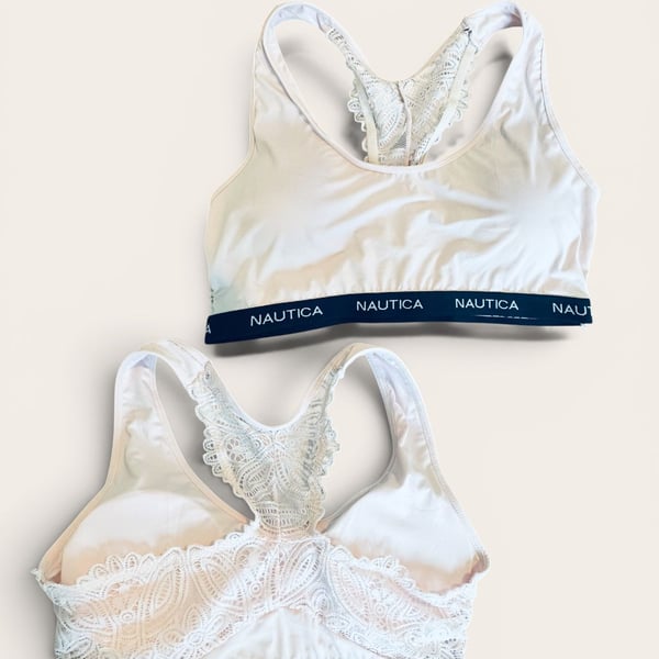Nautica Women's Lace Racerback Bralette Set