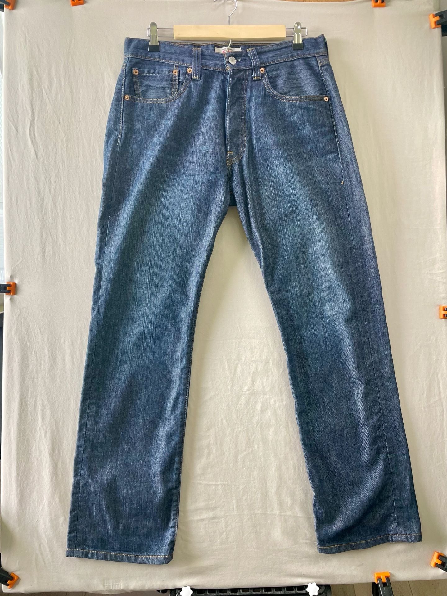 Levi's 501 Original Straight Leg Button-Fly Jeans 32x30 2