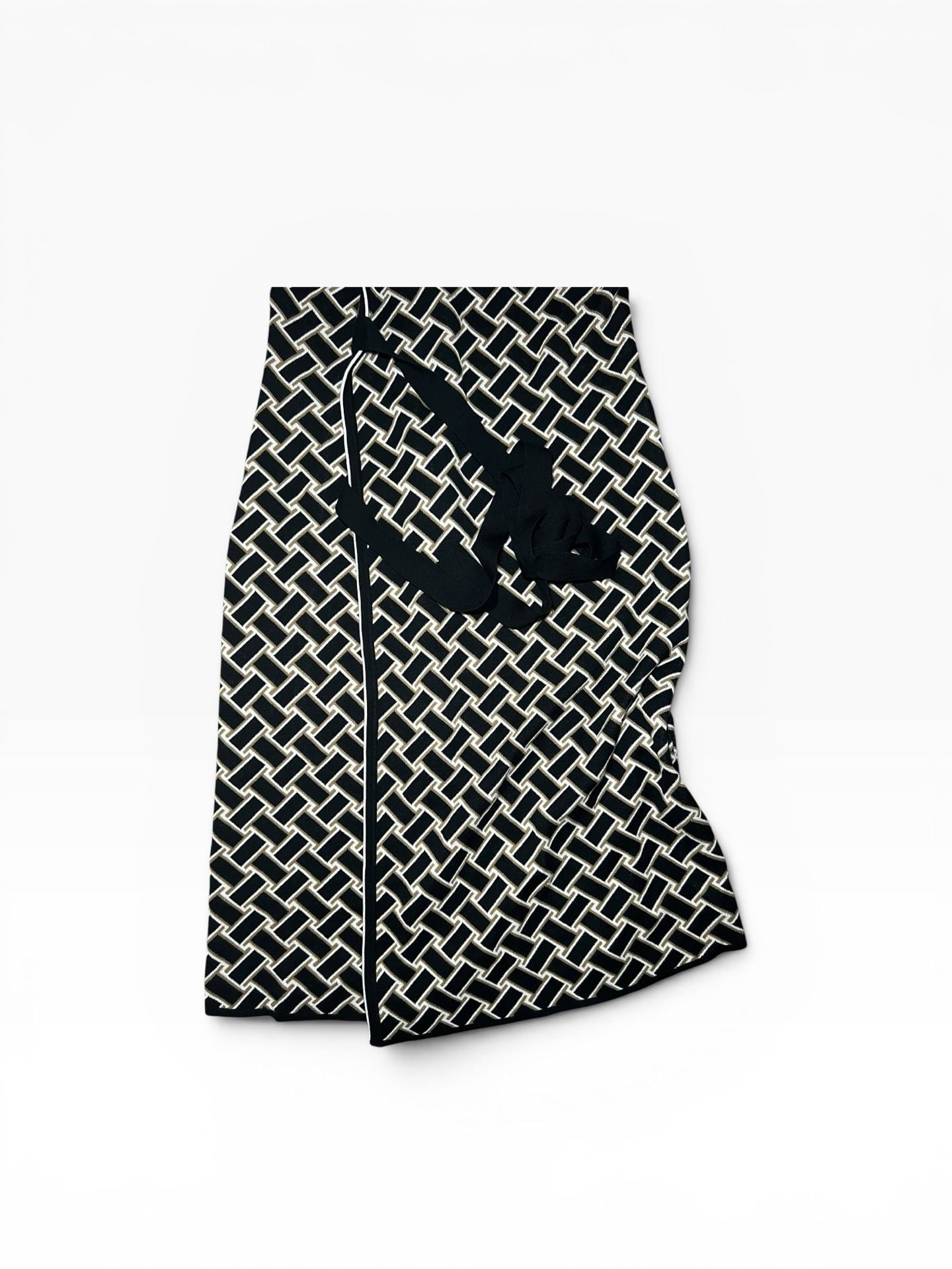 Diane von Furstenberg Sleeveless Knit Wrap Dress Size S 6