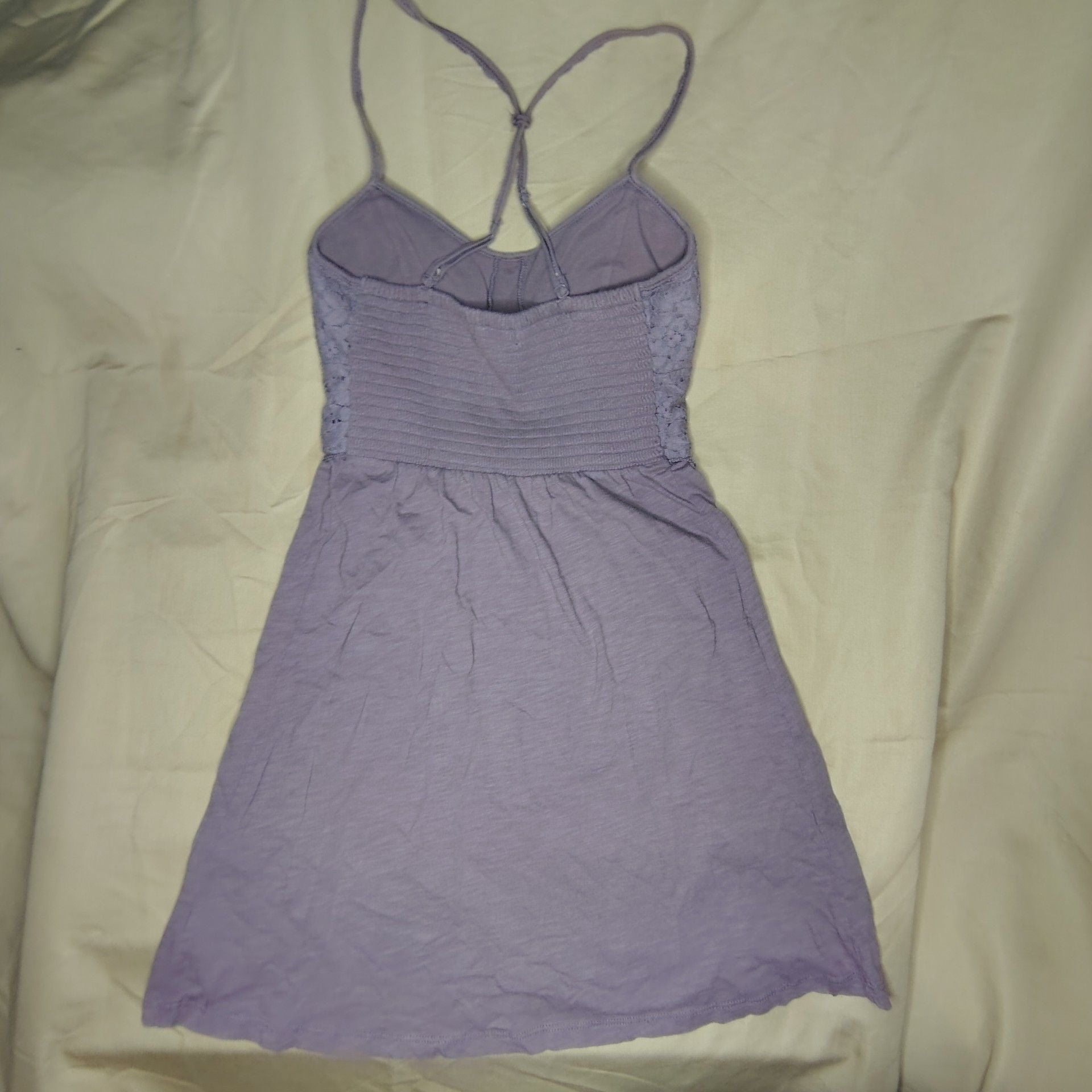 American Eagle Outfitters Purple Lace Bodice Mini Dress Size XS/TP 8