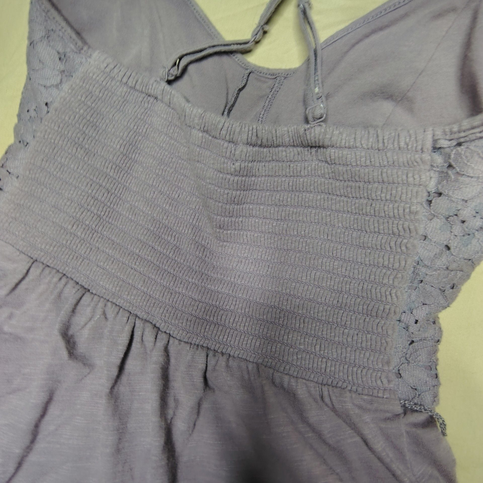 American Eagle Outfitters Purple Lace Bodice Mini Dress Size XS/TP 9