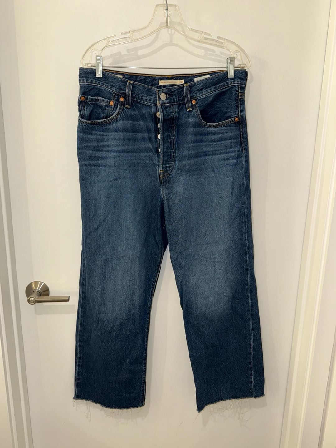 Levi's Ribcage Straight Ankle Jeans Size 31 2