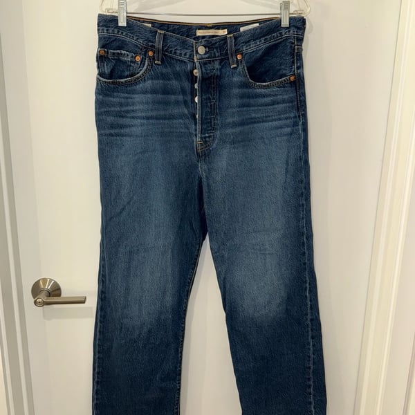 Levi's Ribcage Straight Ankle Jeans Size 31