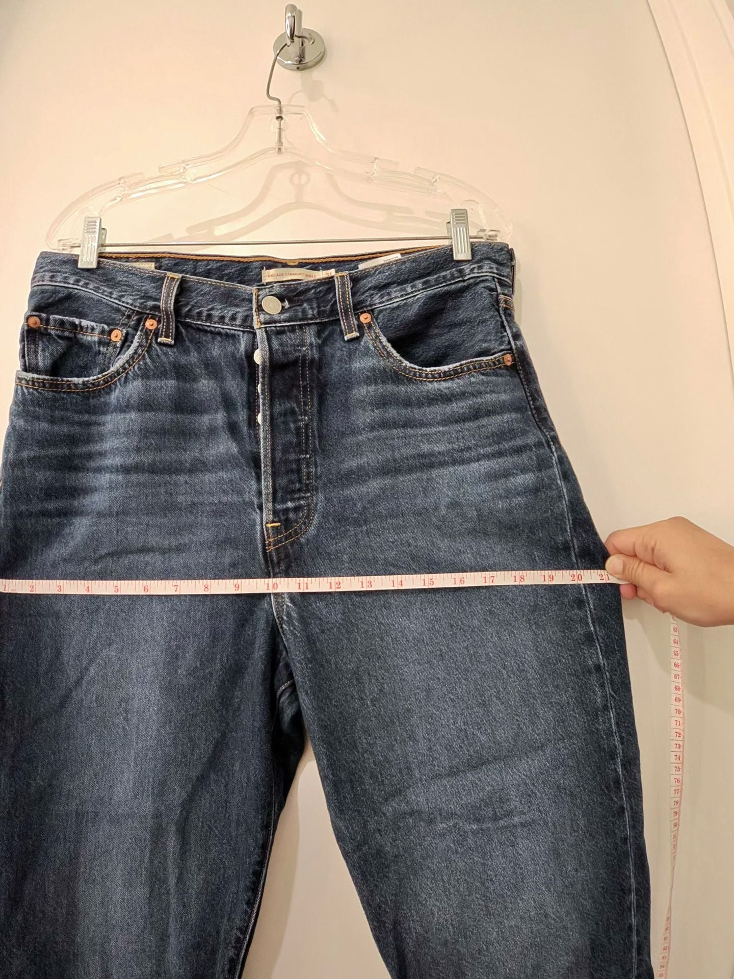 Levi's Ribcage Straight Ankle Jeans Size 31 7