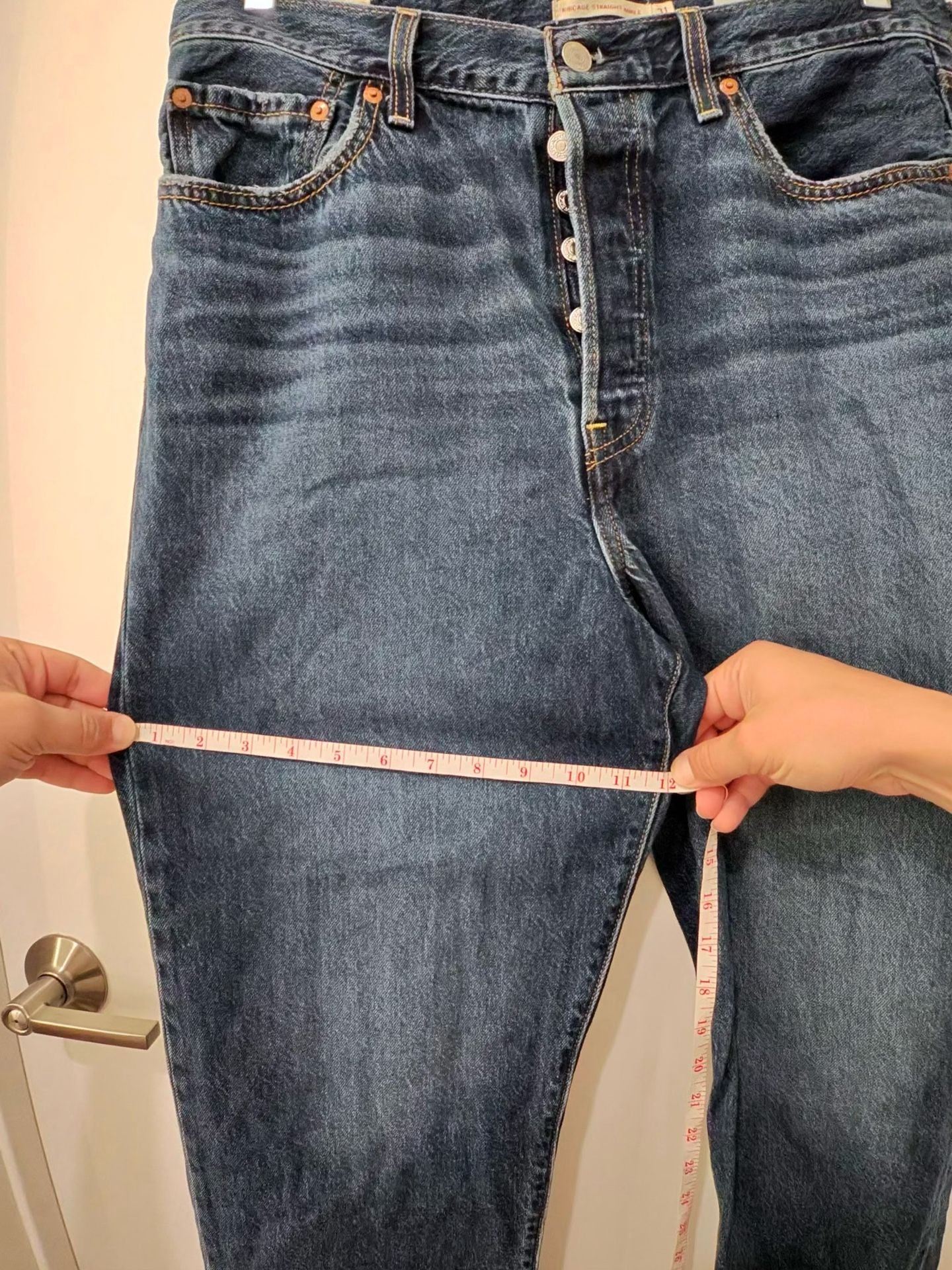 Levi's Ribcage Straight Ankle Jeans Size 31 10