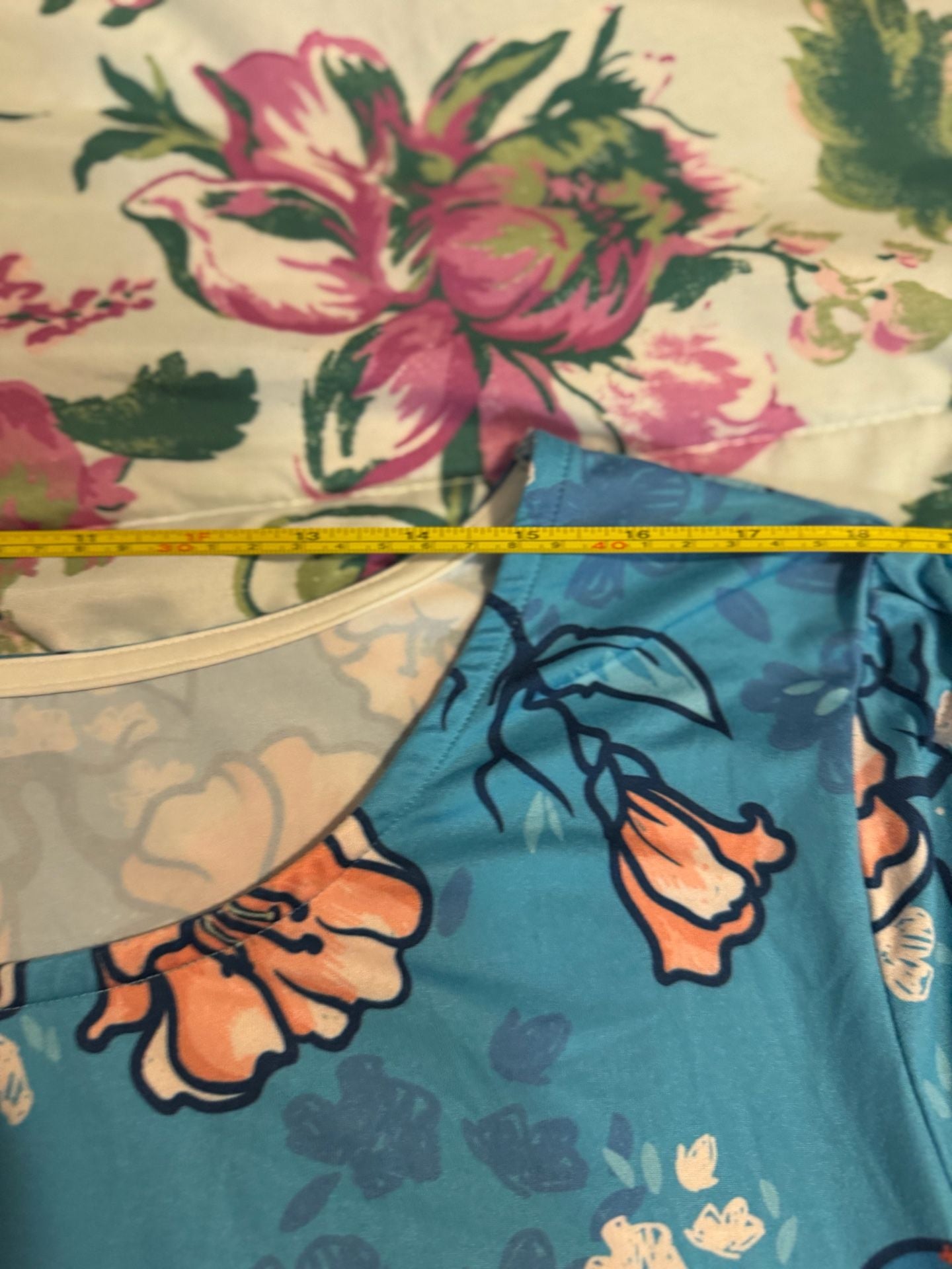 Nanu Floral Bird Print Drop Waist Dress Size 3X 5
