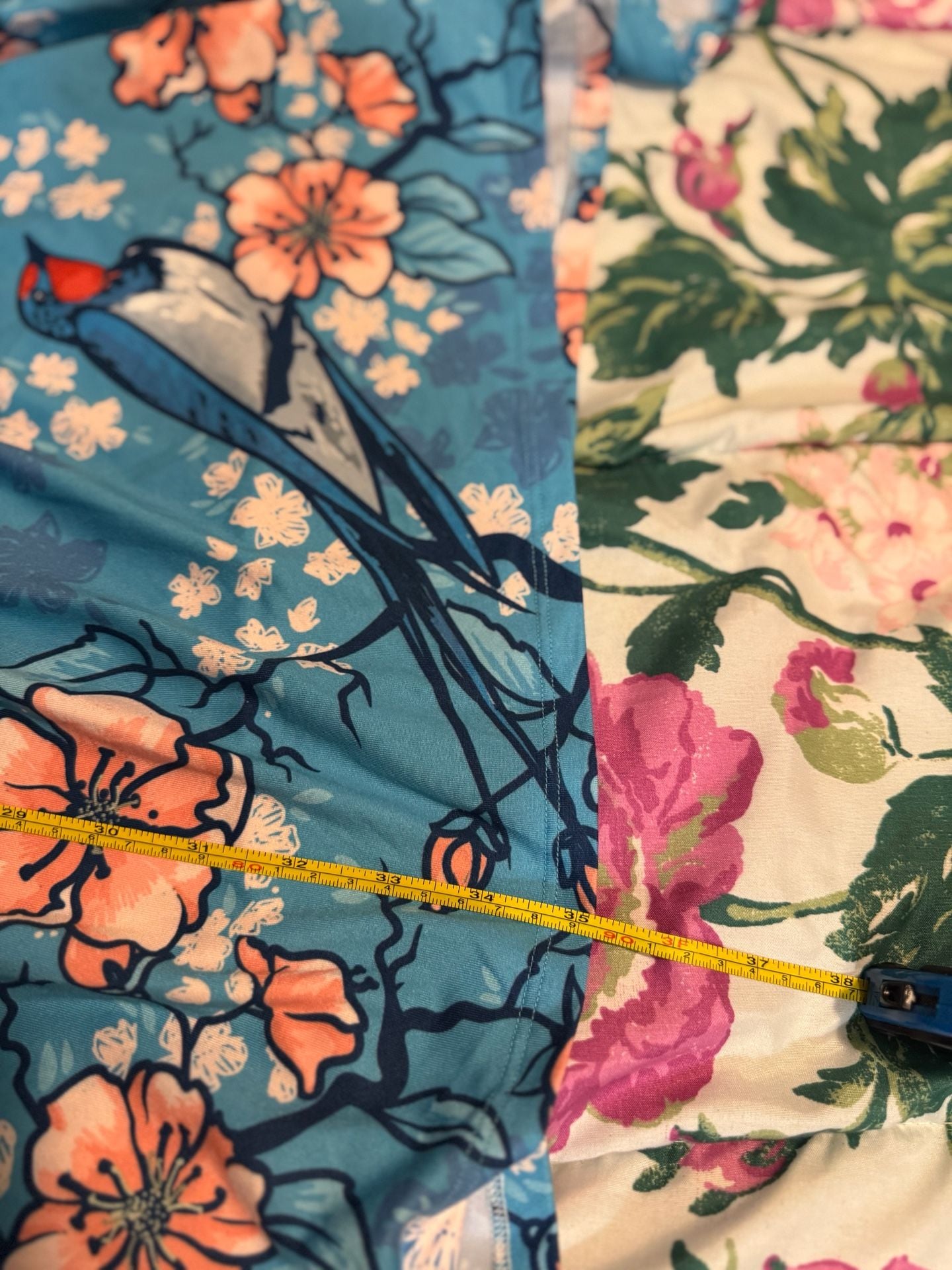 Nanu Floral Bird Print Drop Waist Dress Size 3X 7