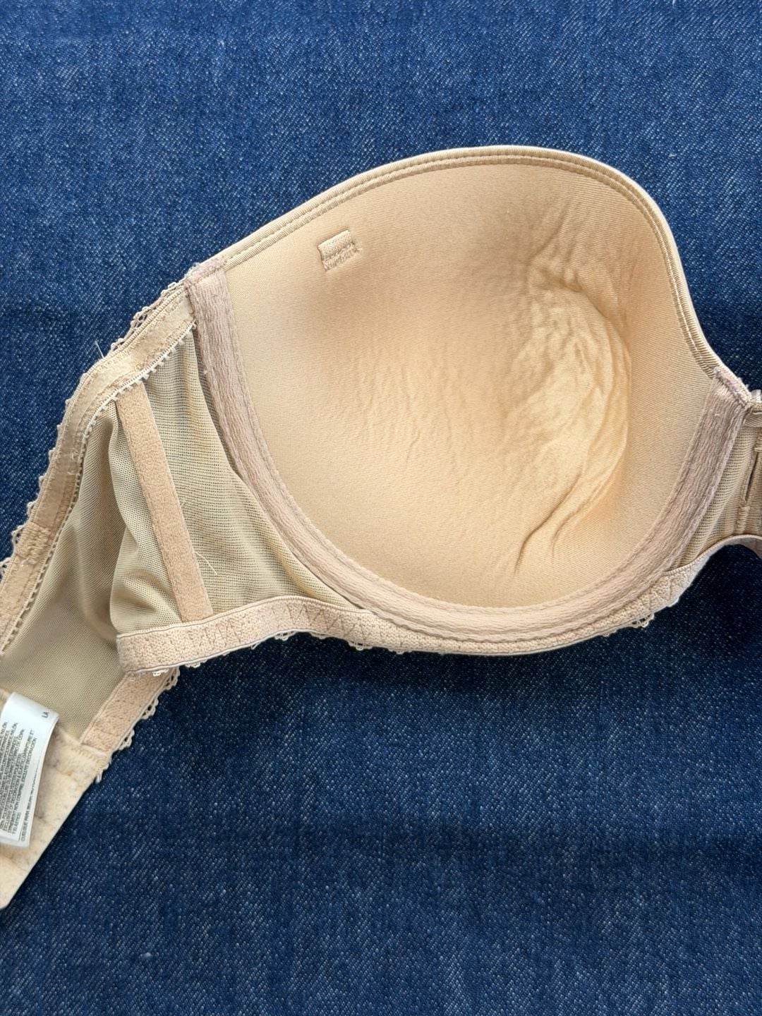 b.tempt'd by Wacoal Strapless Bra 32DD Beige 8
