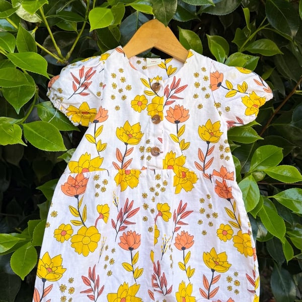 Seed Heritage Baby Floral Print Romper 12-18 Months