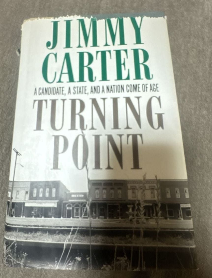 JIMMY CARTER TURNING POINT 1992 FIRST EDITION HCDJ Georgia Senate Candidate PICS 2