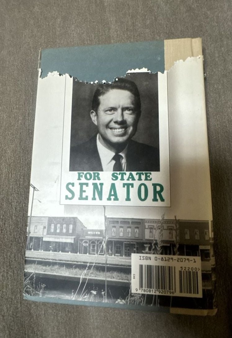JIMMY CARTER TURNING POINT 1992 FIRST EDITION HCDJ Georgia Senate Candidate PICS 4