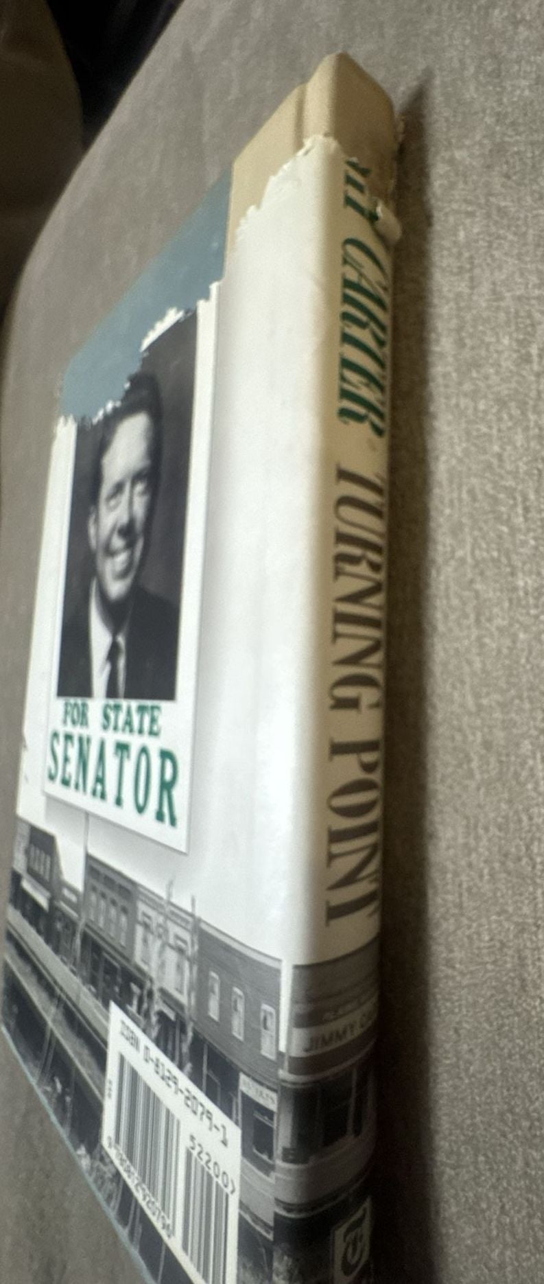 JIMMY CARTER TURNING POINT 1992 FIRST EDITION HCDJ Georgia Senate Candidate PICS 5