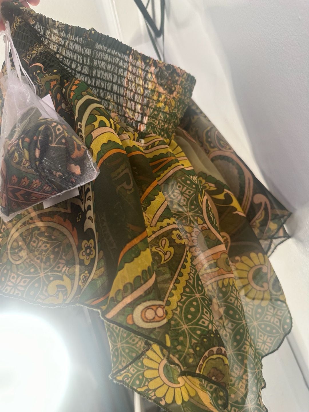 Live 4 Truth Paisley Print Sheer Scarf Top 1