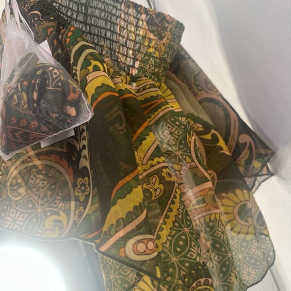 Live 4 Truth Paisley Print Sheer Scarf Top