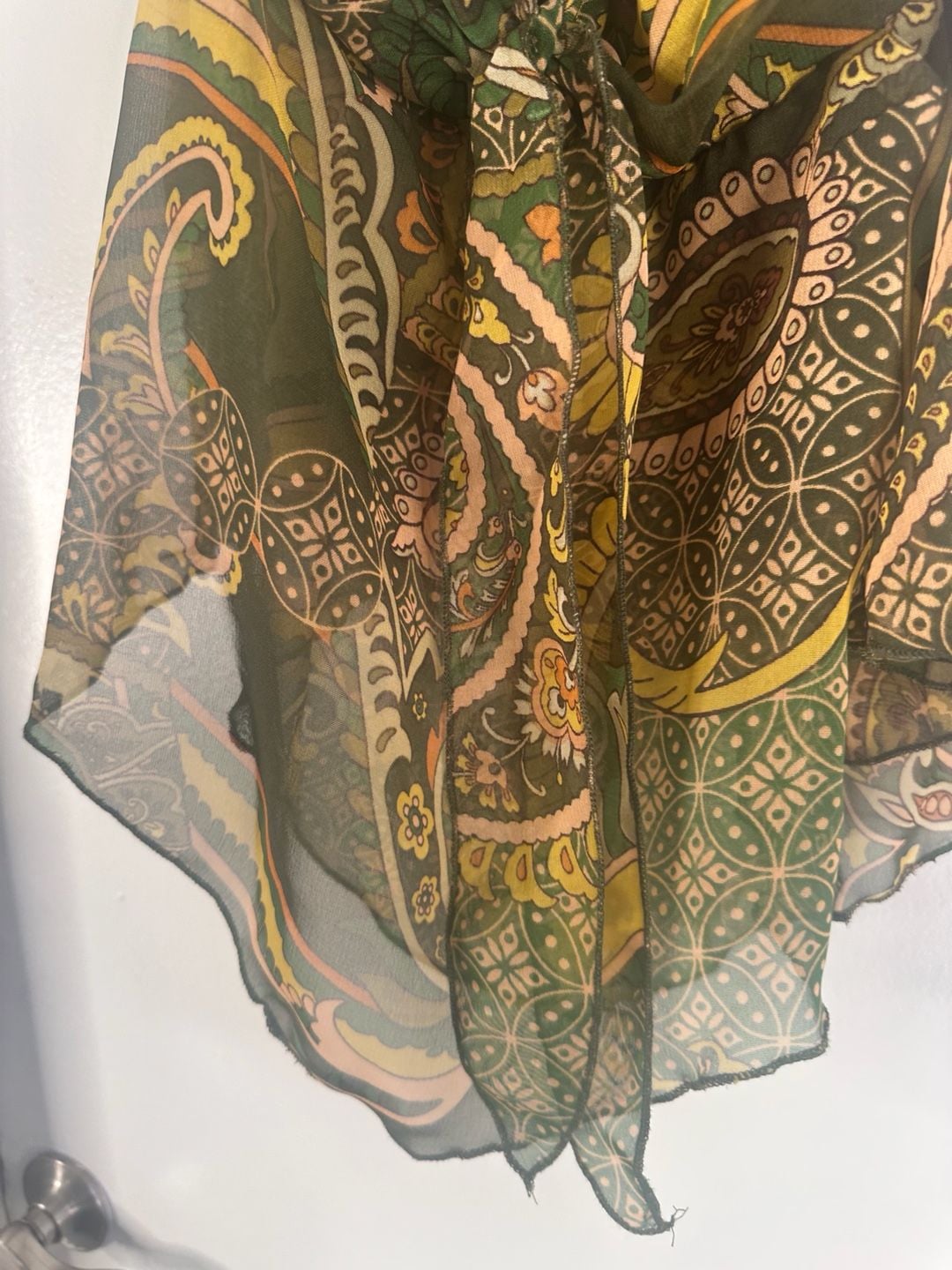 Live 4 Truth Paisley Print Sheer Scarf Top 4