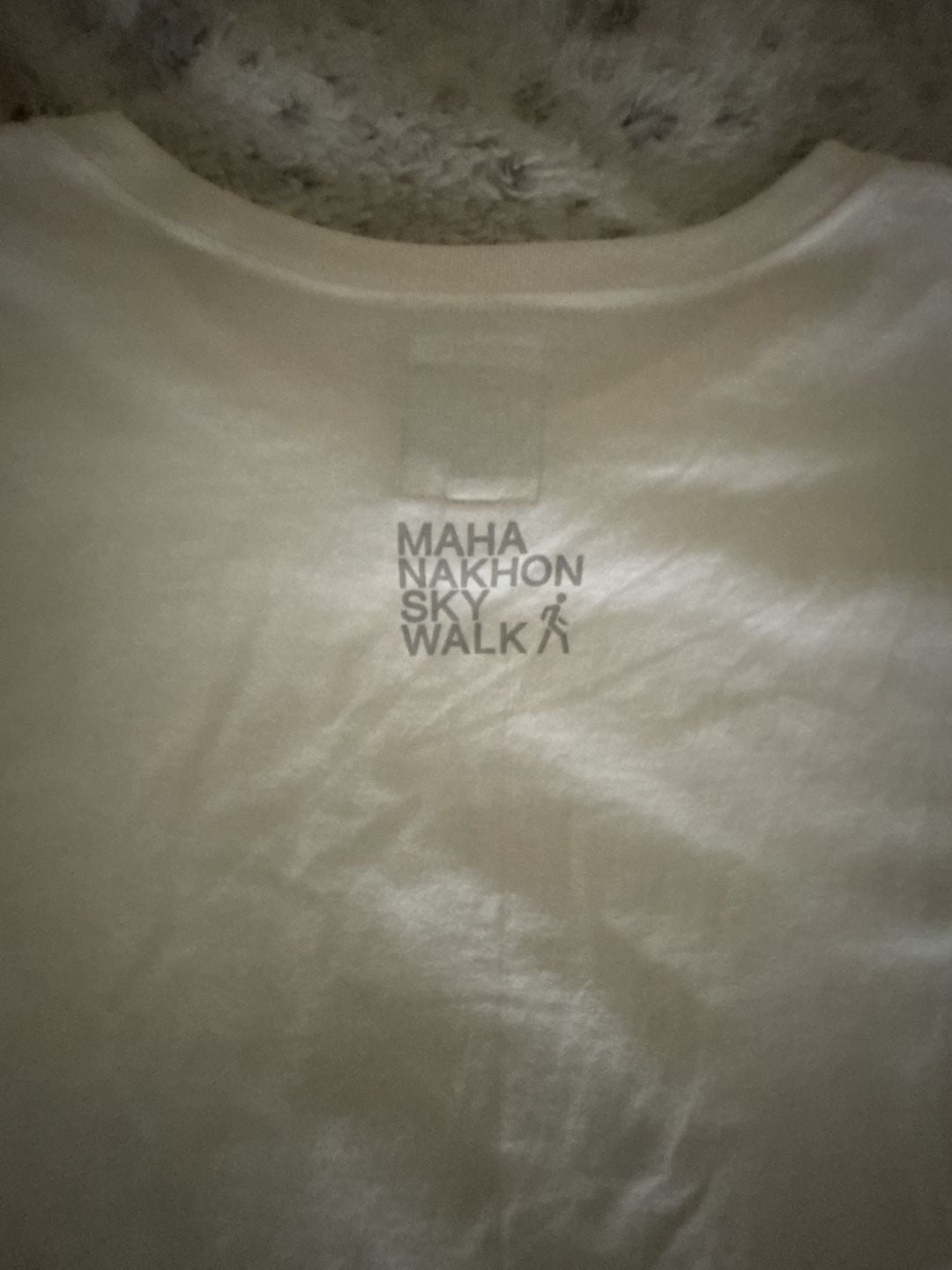 MahaNakhon Sky Walk Graphic T-Shirt White Size L 7