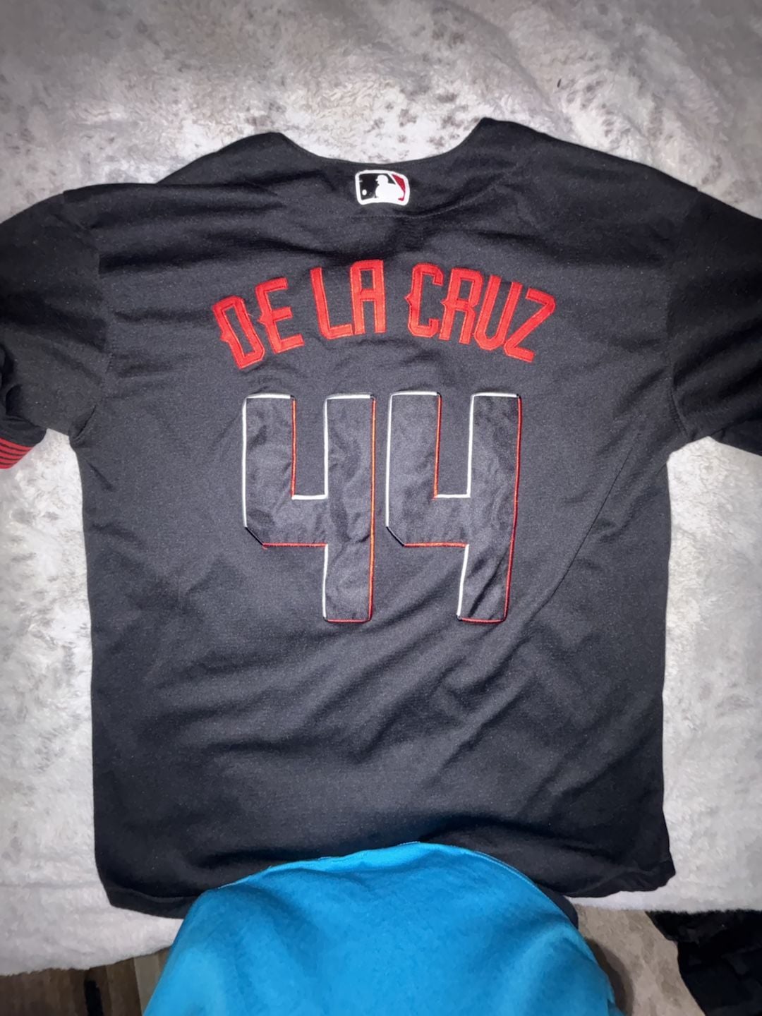 Nike Cincinnati Reds Elly De La Cruz City Connect Baseball Jersey 7
