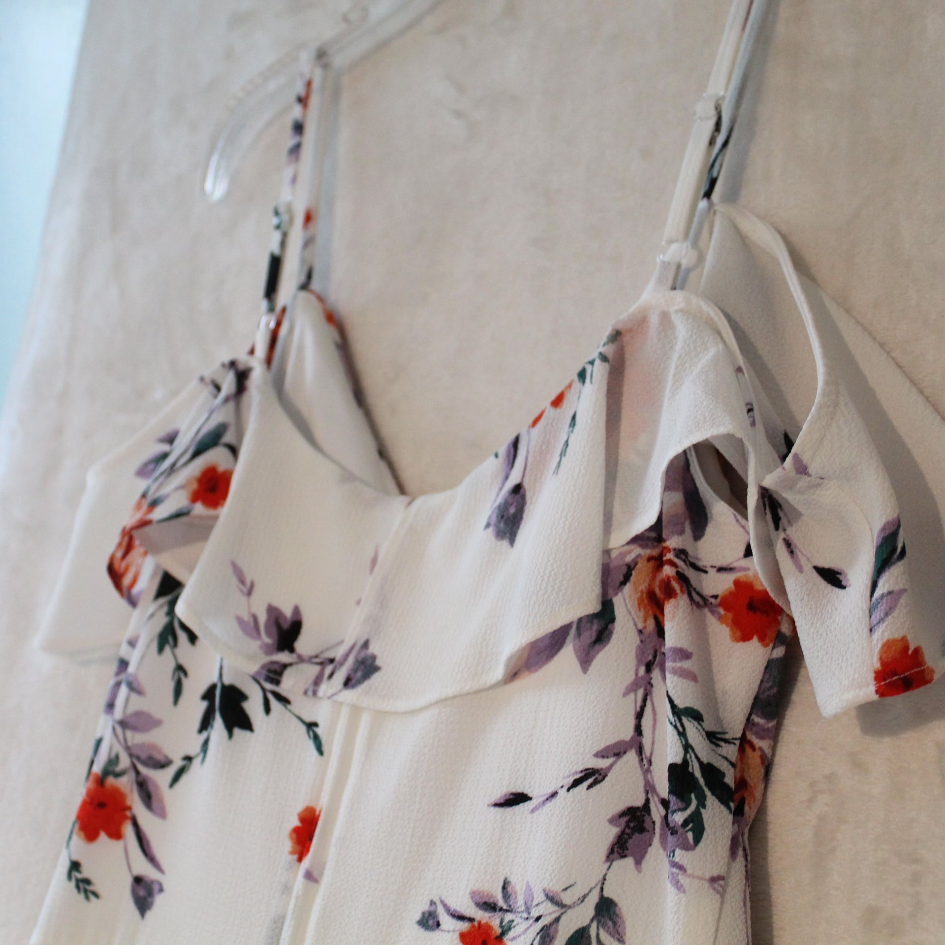 Floral High-Low Wrap Dress Size M 7