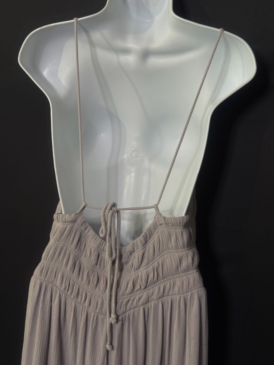 Z Supply Women's Size L Smocked Bodice Tiered Maxi Dress 7