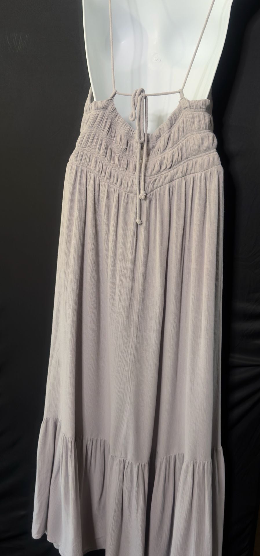Z Supply Women's Size L Smocked Bodice Tiered Maxi Dress 8