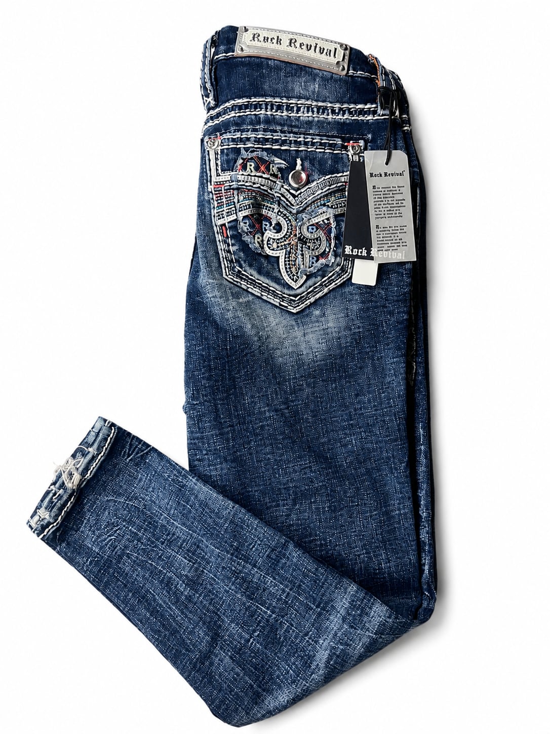 Rock Revival Embellished Straight Leg Jeans 2