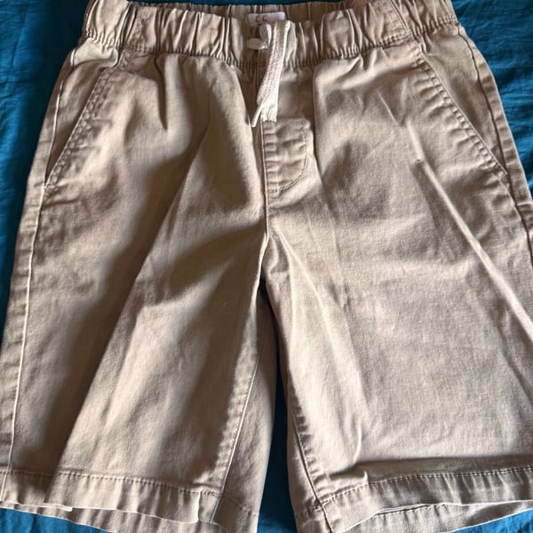 Old Navy Boys Khaki Pull-On Shorts Size L (10-12)